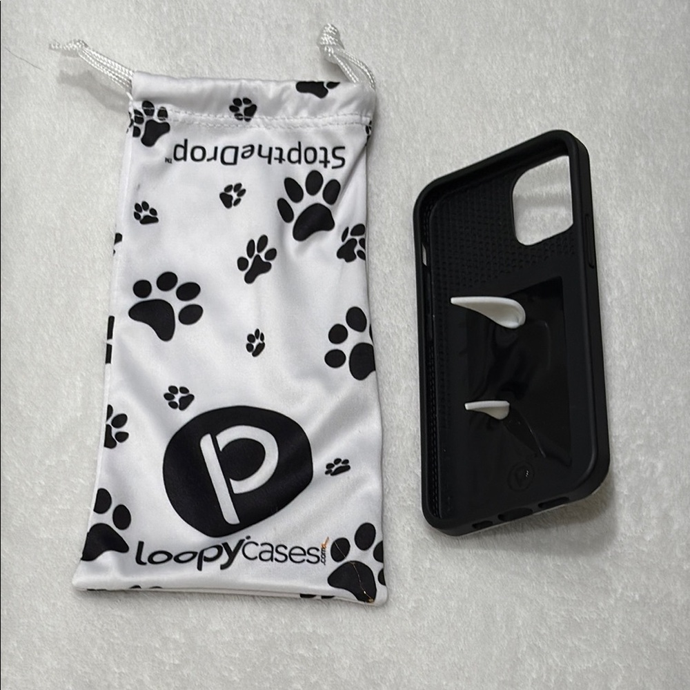 iPhone 12 Mini Loopy Pawprint Phone Case - Picture 2 of 7